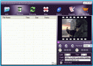 AVI To Zune Converter Splitter screenshot